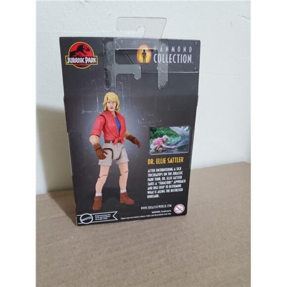 Dr. Ellie Sattler Action Figure from Jurassic World Park Hammond Collection Toy - Picture 6 of 8